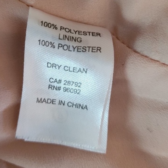 Dalia Blush Pink High Waisted Pleated Skirt S2. - Picture 6 of 11